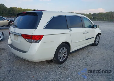 2016 Honda Odyssey Ex-L from USA, damaged, VIN 5FNRL5H62GB003093